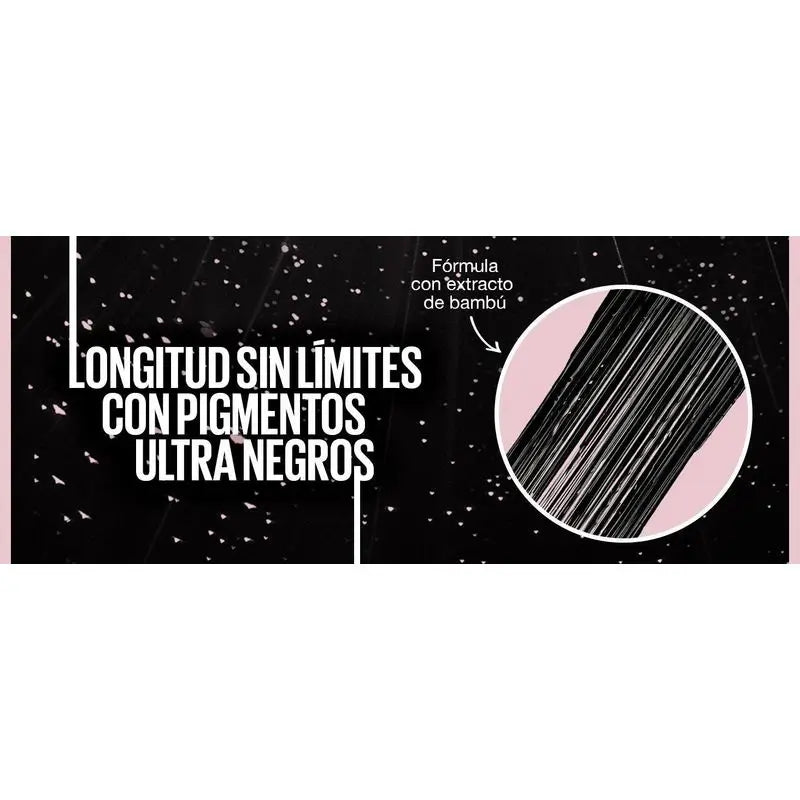 Maybelline New York Lash Sensational Sky High Cosmic: mascara ultra-nero, lunghezza e volume