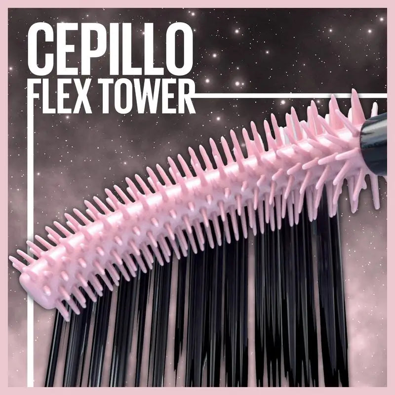 Maybelline New York Lash Sensational Sky High Cosmic: mascara ultra-nero, lunghezza e volume