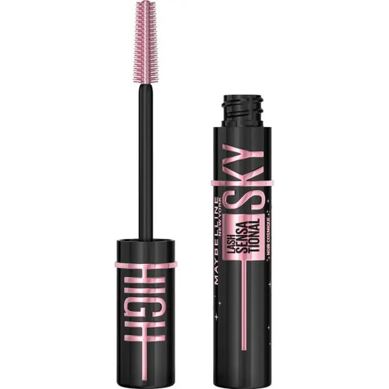 Maybelline New York Lash Sensational Sky High Cosmic: mascara ultra-nero, lunghezza e volume