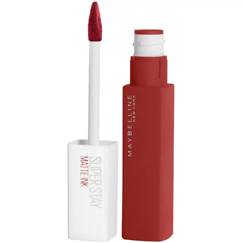 Maybelline New York Superstay Matte Lipstick Long Wear Superstay Matte Ink City Edition Shade 118 Dancer Colore Rosso