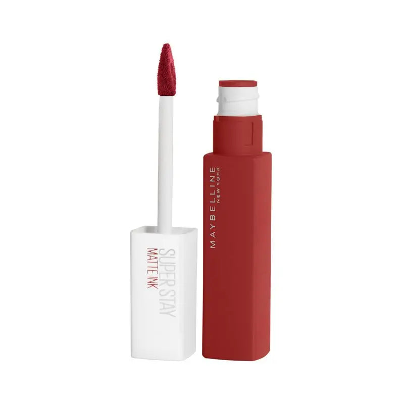 Maybelline New York Superstay Matte Lipstick Long Wear Superstay Matte Ink City Edition Shade 118 Dancer Colore Rosso