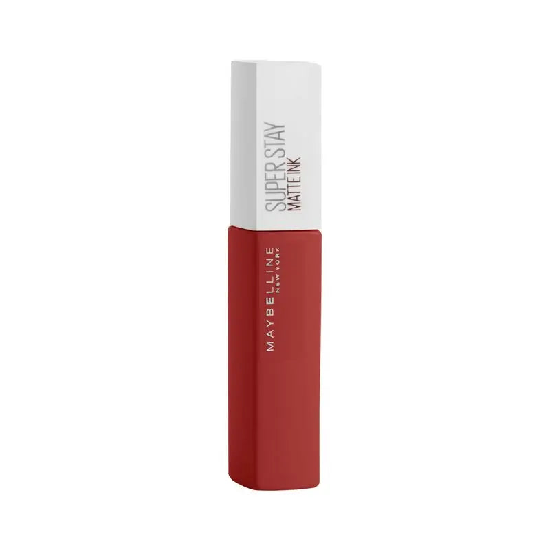 Maybelline New York Superstay Matte Lipstick Long Wear Superstay Matte Ink City Edition Shade 118 Dancer Colore Rosso