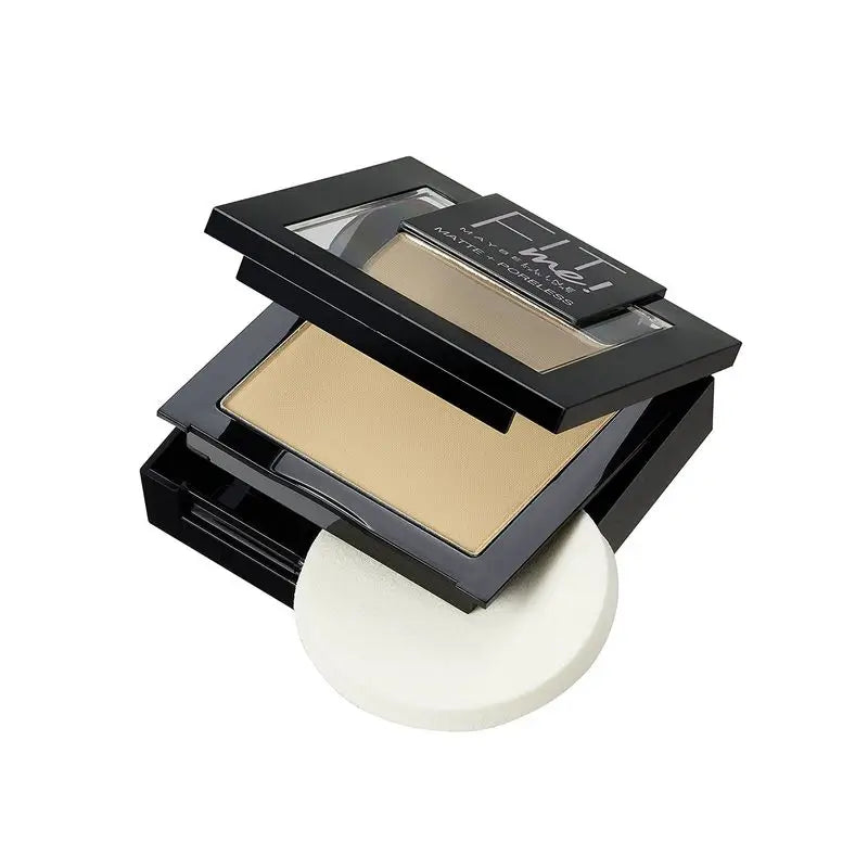 Maybelline New York Fit Me Matte & Refine Polvere opacizzante Shade 220 Natural Beige Pelle mediamente scura. - 9Gr