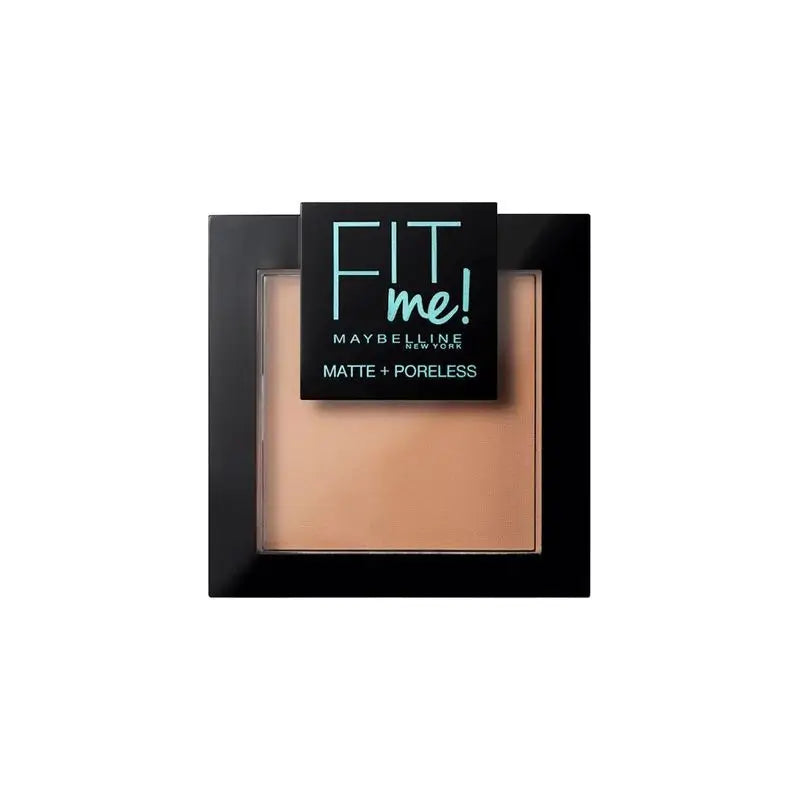 Maybelline New York Fit Me Matte & Refine Polvere opacizzante Shade 250 Sun Beige Pelle mediamente scura. - 9Gr