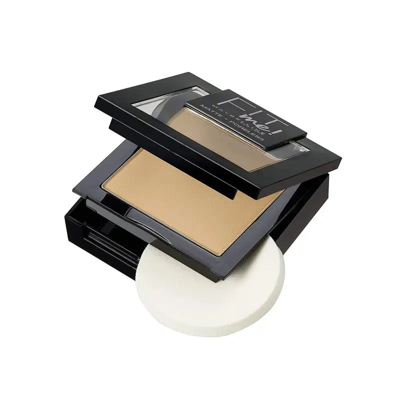 Maybelline New York Fit Me Matte & Refine Polvere opacizzante Shade 250 Sun Beige Pelle mediamente scura. - 9Gr
