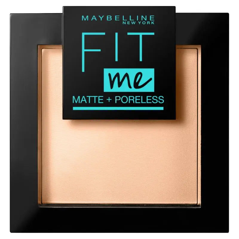 Maybelline New York Fit Me Matte & Refine Polvere opacizzante Shade 250 Sun Beige Pelle mediamente scura. - 9Gr