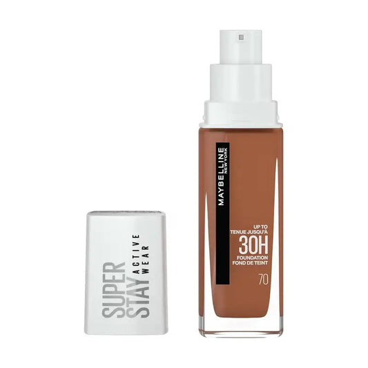 Maybelline New York Superstay Active Wear Foundation That Gives It All 30H. Tonalità 70 Cacao