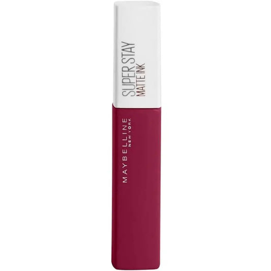 Maybelline New York Superstay Matte Ink Long Wear Matte Lipstick Ombra 115 Fondatore Colore Vino