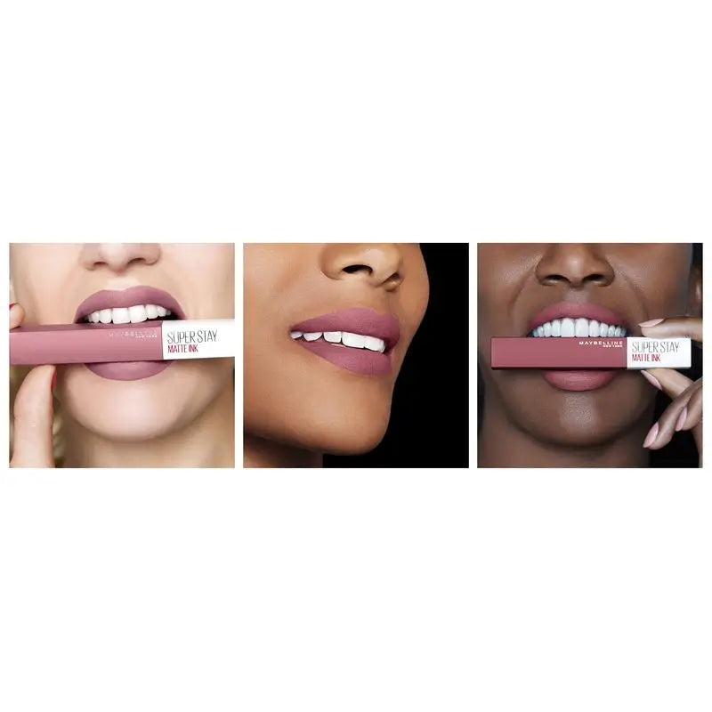 Maybelline New York Superstay Matte Ink Rossetto opaco a lunga durata Shade 15 Lover Colour Nude
