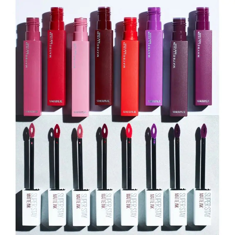 Maybelline New York Superstay Matte Ink Rossetto opaco a lunga durata Tonalità 20 Rosso pioniere