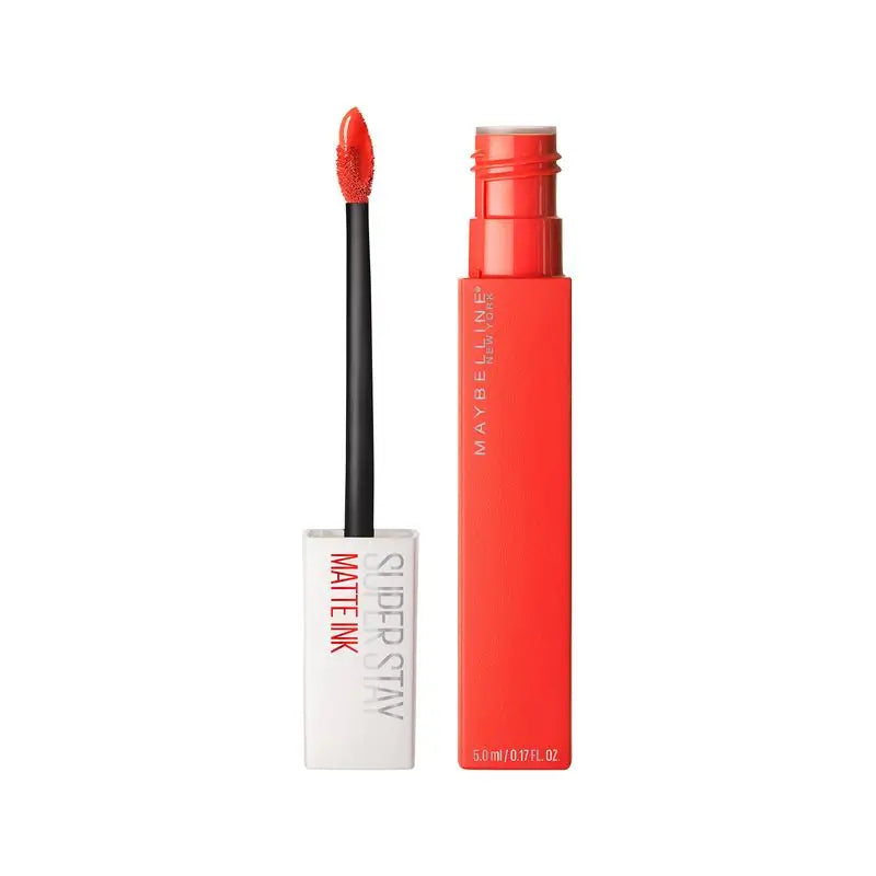 Maybelline New York Superstay Matte Ink Rossetto opaco a lunga durata Tonalità 25 Arancione eroina
