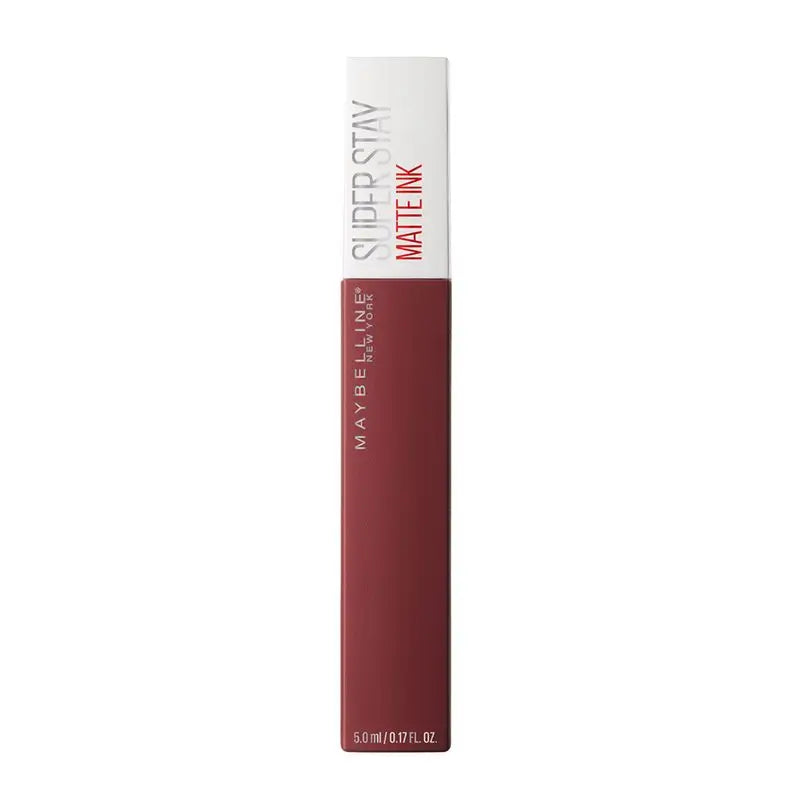 Maybelline New York Superstay Matte Ink Rossetto opaco a lunga durata Ombra 50 Voyager Colore vino