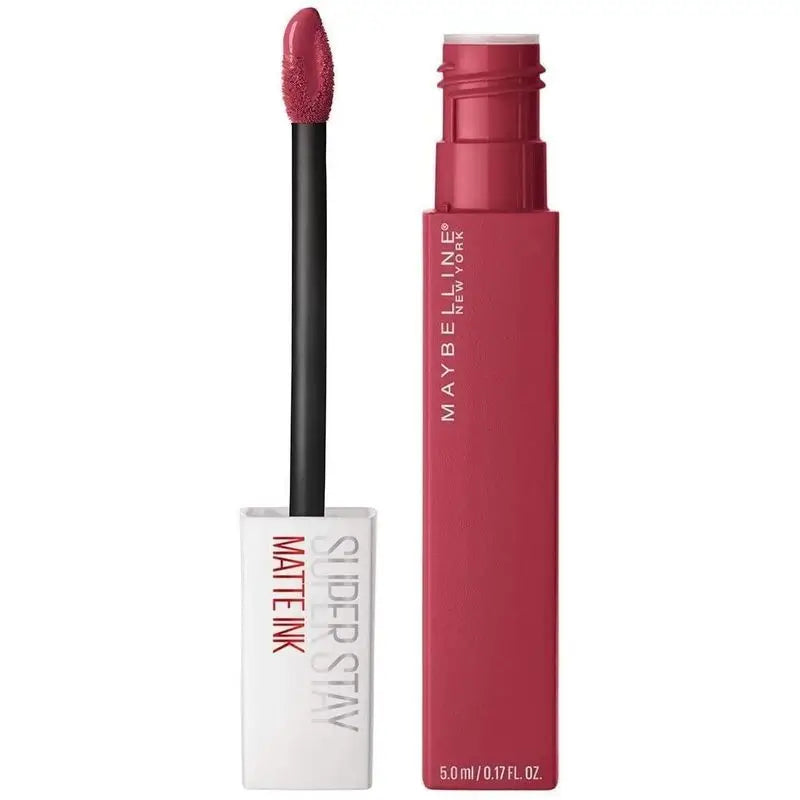 Maybelline New York Superstay Matte Ink Long Wear Matte Lipstick Shade 80 Colore Righello Rosso