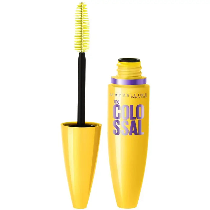 Maybelline New York The Colossal Black Mascara nero volume massimo, 10,7ml
