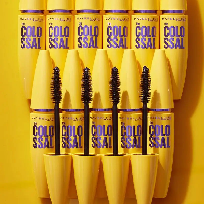 Maybelline New York The Colossal Black Mascara nero volume massimo, 10,7ml