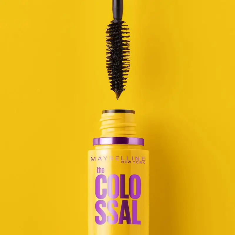 Maybelline New York The Colossal Black Mascara nero volume massimo, 10,7ml