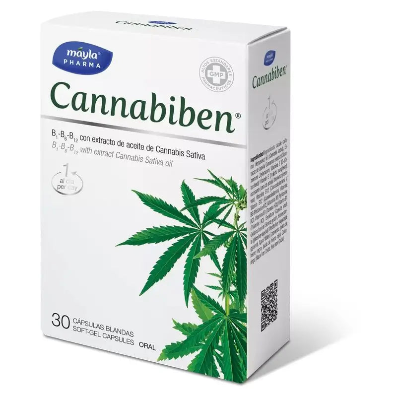 Mayla Pharma Cannabiben Joint Relief , 30 capsule morbide