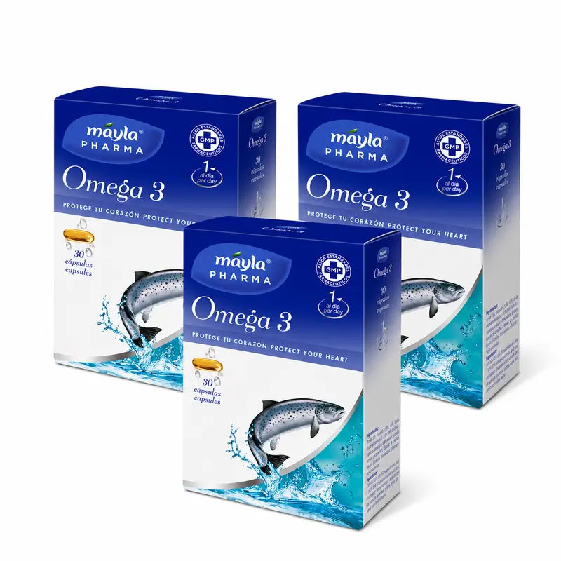 Mayla Pharma Omega 3, Confezione 3 x 30 capsule