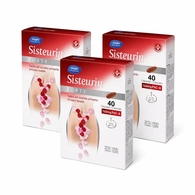 Mayla Pharma Sisteurin Forte confezione da 3 x 40 capsule