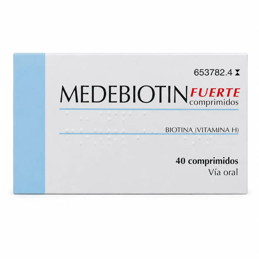 Medebiotin Fuerte 5 mg 40 Compresse