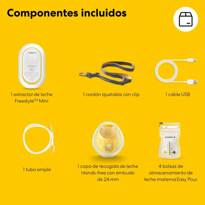 Medela Freestyle Mini Hands Free - Tiralatte elettrico singolo