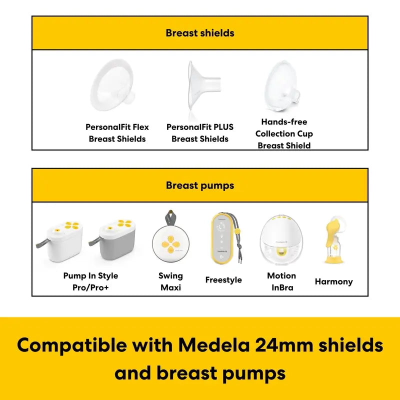 Medela Inserti riduttori per imbuto da 15, 18 e 21 mm