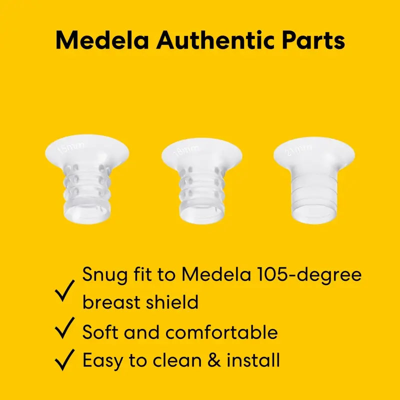 Medela Inserti riduttori per imbuto da 15, 18 e 21 mm