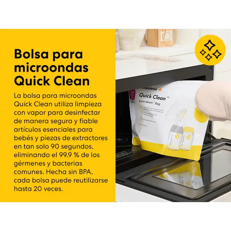 Set Mini Medela per la conservazione del latte materno