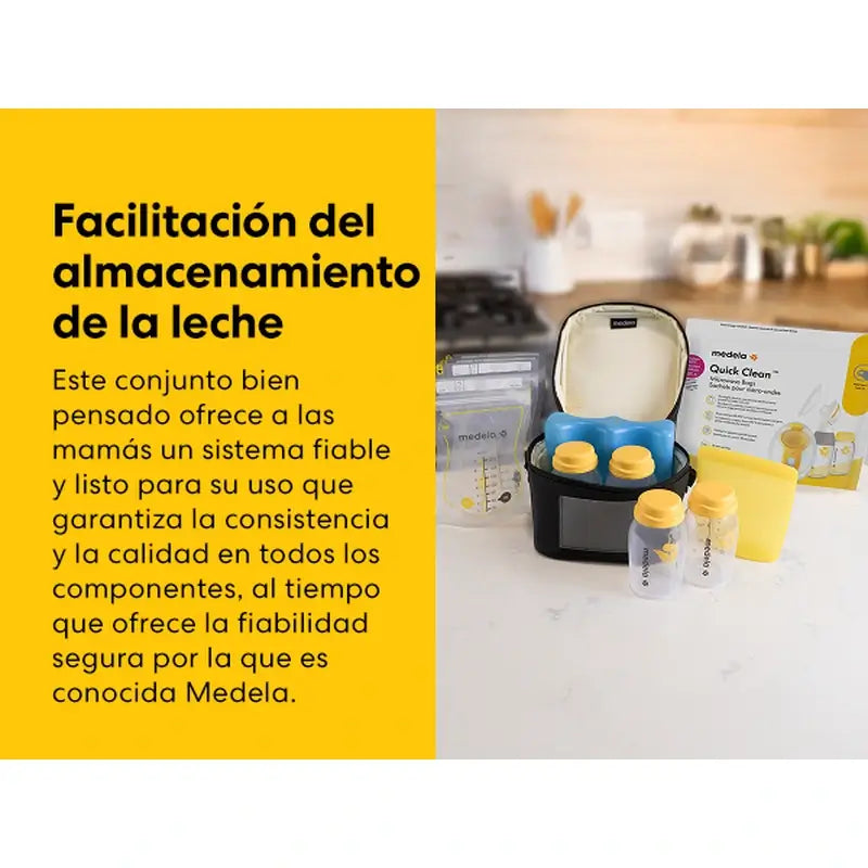 Set Mini Medela per la conservazione del latte materno