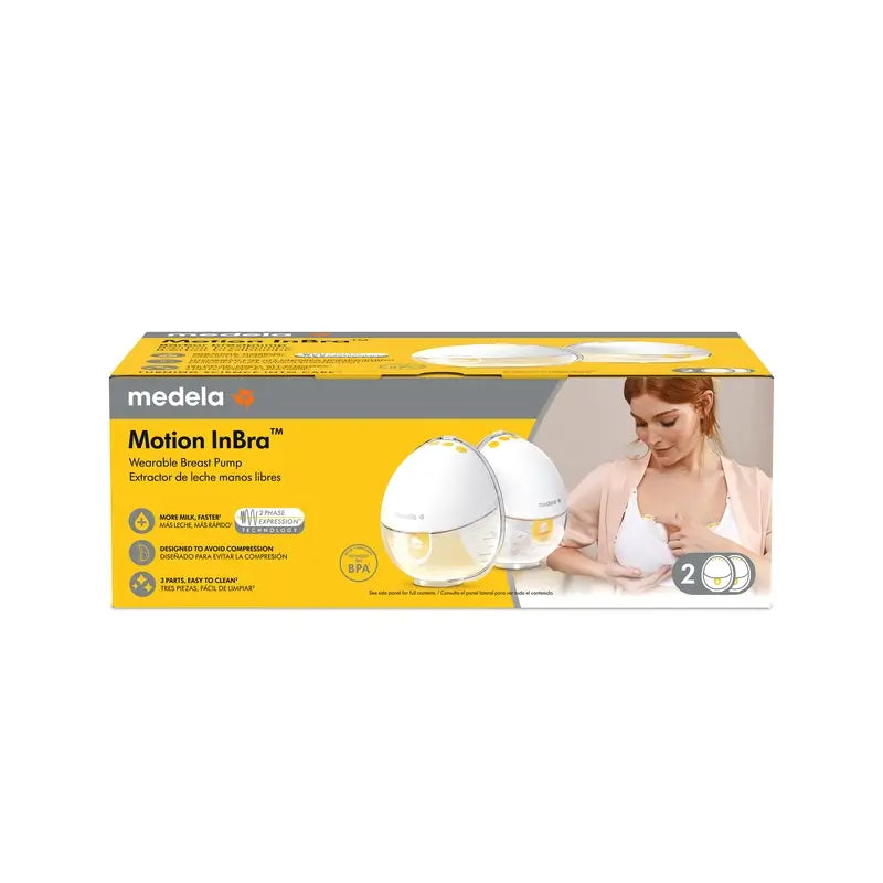 Tiralatte cordless doppio senza fili Medela Motion Inbra