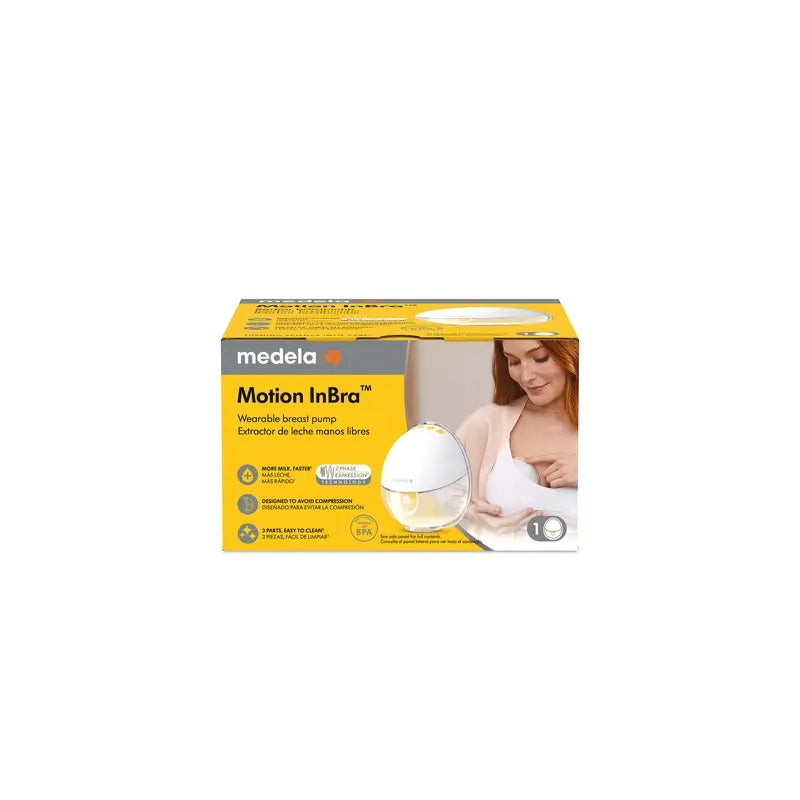 Medela Motion Inbra Simple, tiralatte cordless a mani libere