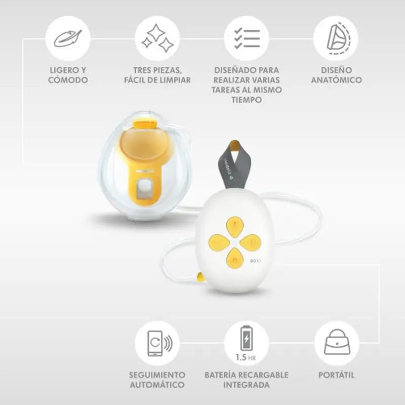 Tiralatte elettrico senza fili Medela Simple Solo™