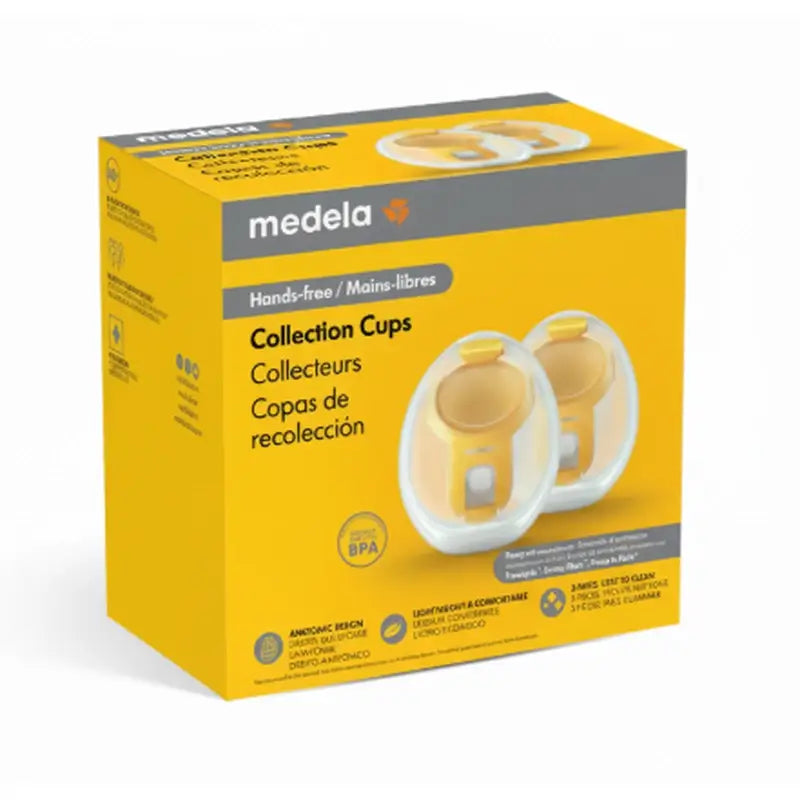 Set di coppette Medela Duo Hands Free, 2 pezzi.