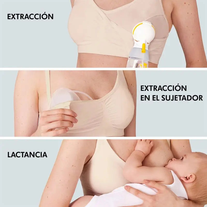 Reggiseno per allattamento ed espulsione Medela 3-In-1-Xl Chai, 1 pz.