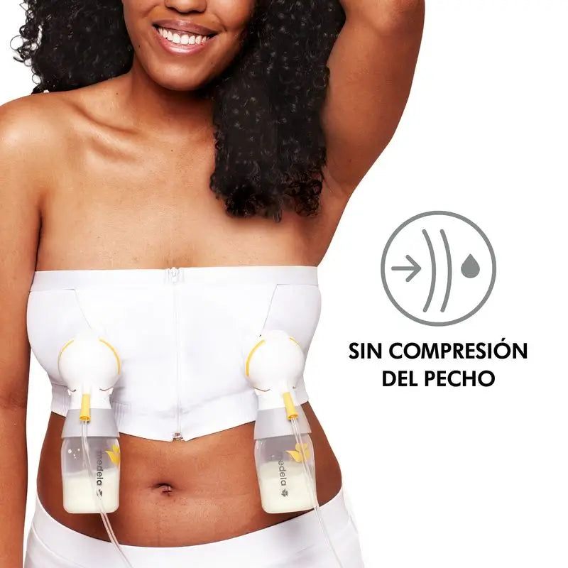 Medela Top Hands Free White Xl, 1 pz.