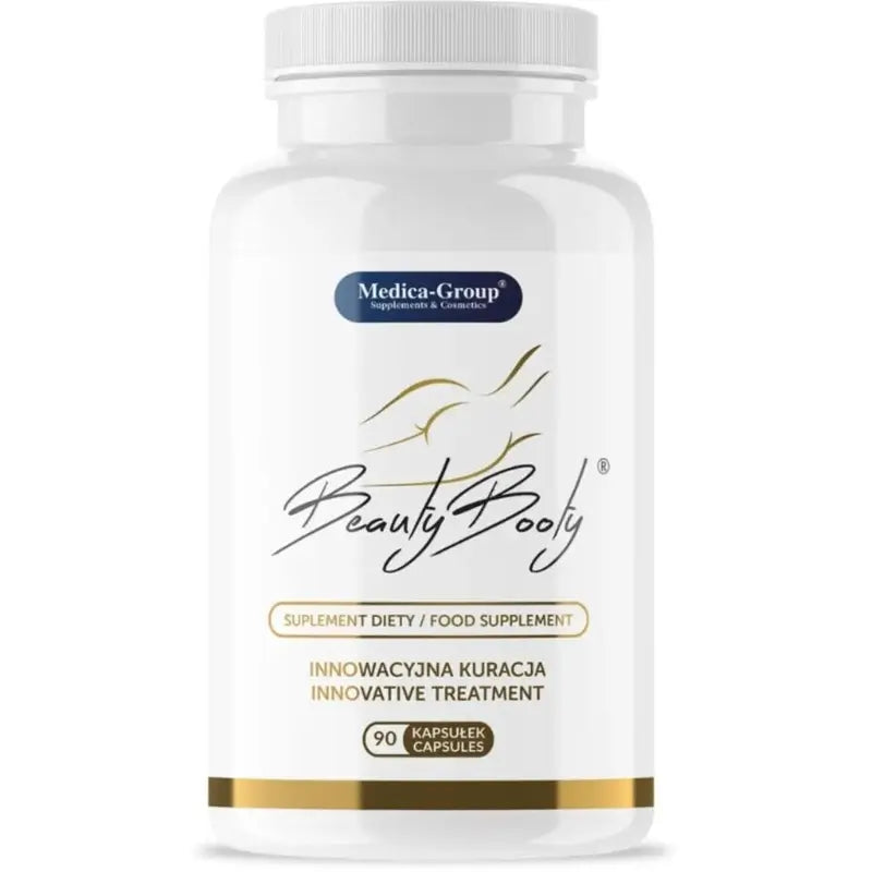 Medica Group Beautybooty Integratore alimentare naturale per il rassodamento dei glutei e la cura della pelle , 90 capsule