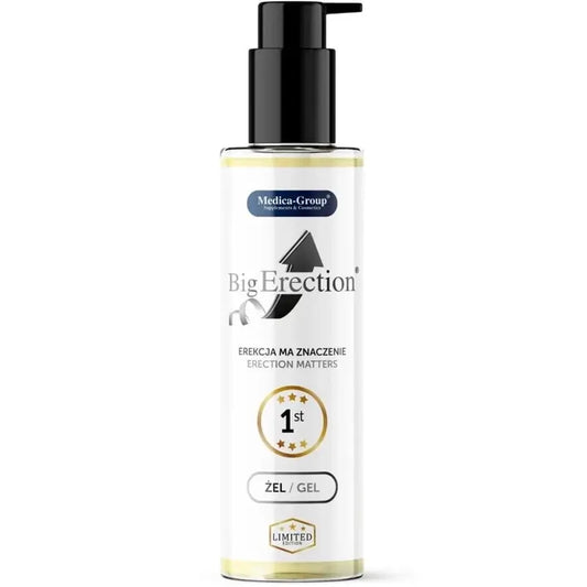 Medica Group Big Erection Gel intimo per uomo, 150 ml