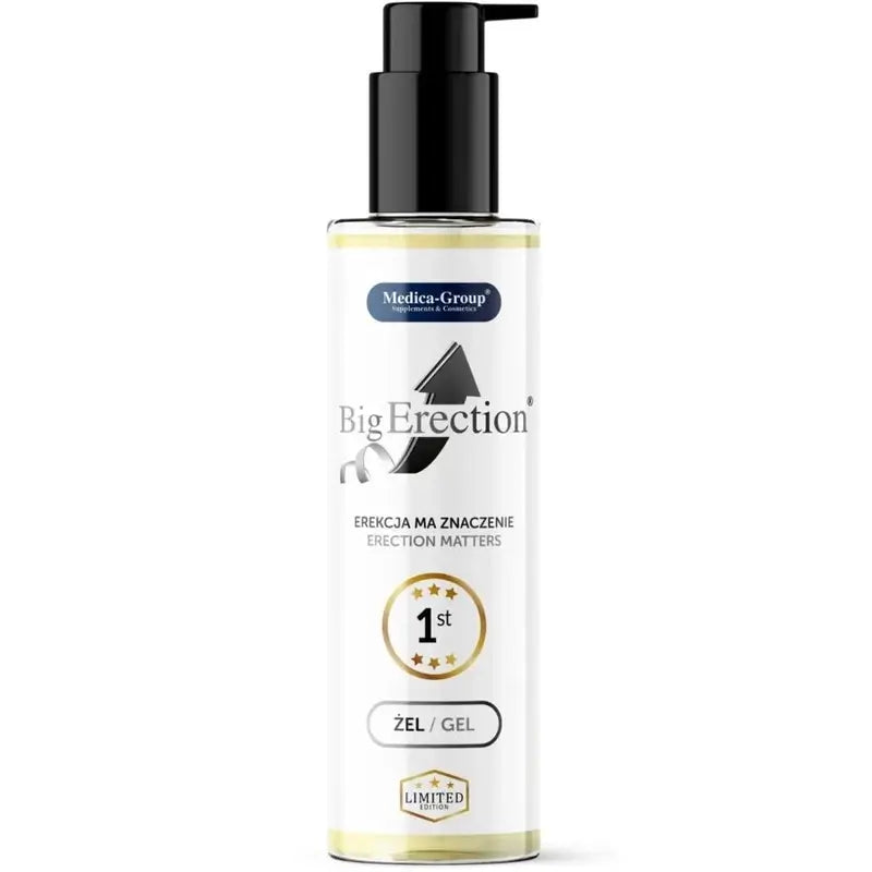 Medica Group Big Erection Gel intimo per uomo, 150 ml