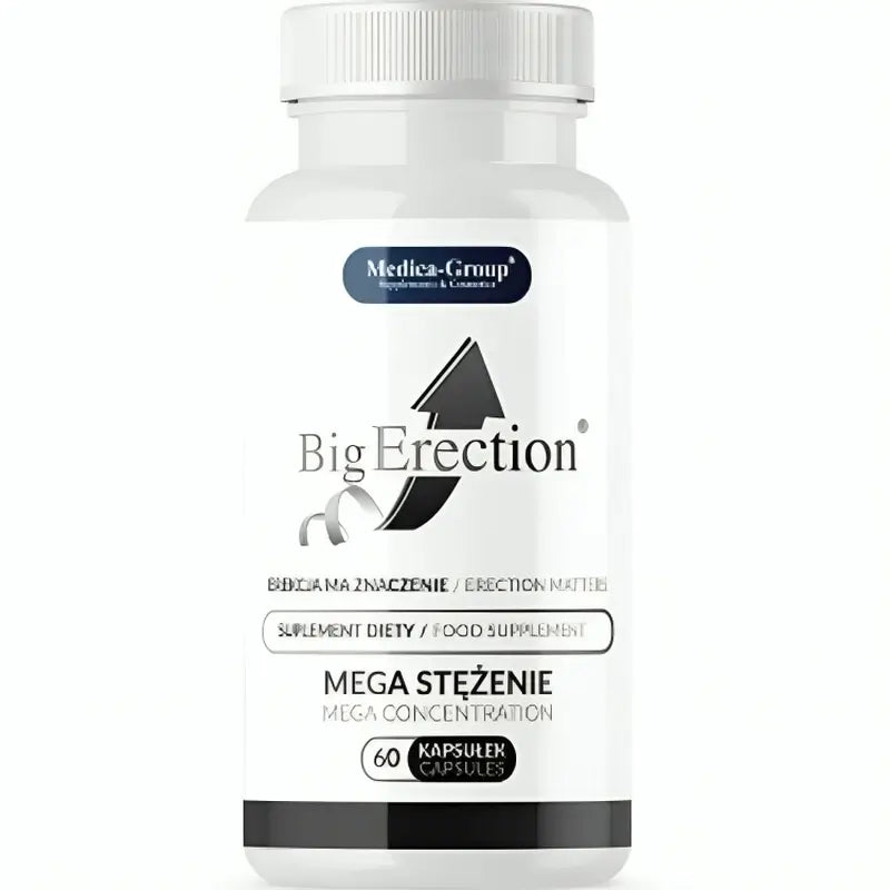Medica Group Bigerection Integratore alimentare naturale per la vitalità maschile e la performance intima , 60 capsule