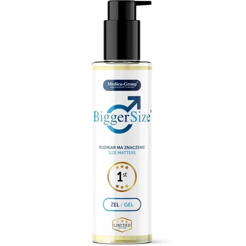 Gel intimo uomo Bigger Size del Gruppo Medica, 150 ml