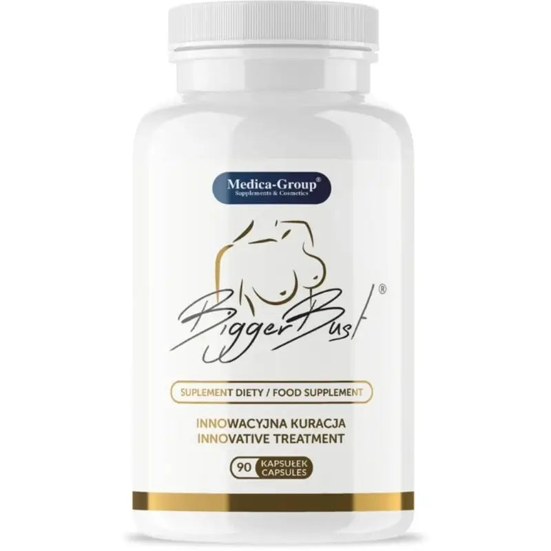 Medica Group Biggerbust: Firmer, Cared For & Natural Bust , 90 capsules
