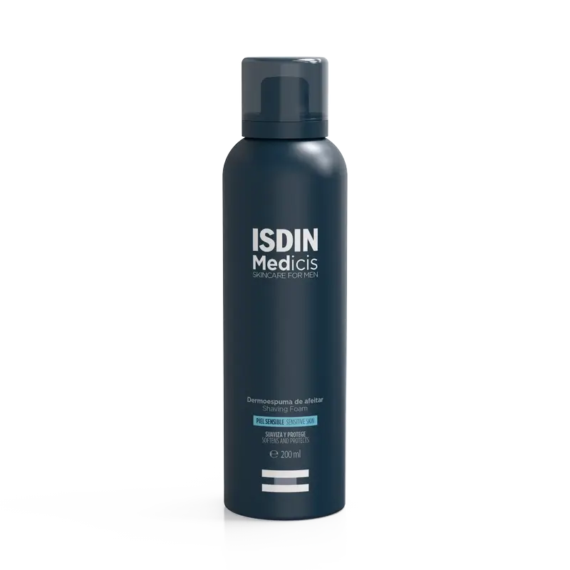 Isdin Medicis Dermoespuma Schiuma da Barba 200 Ml