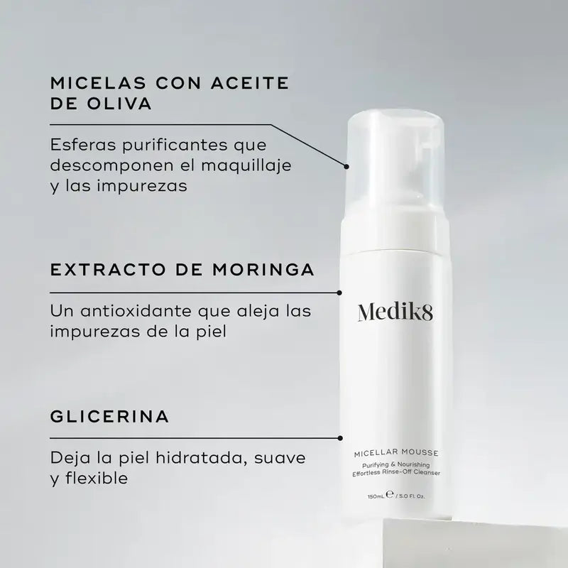 Medik8 Mouse Micellare Nuovo , 150 ml