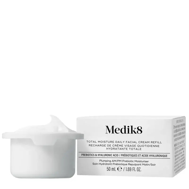 Medik8 Total Moisture Crema viso quotidiana Ricarica, 50 ml