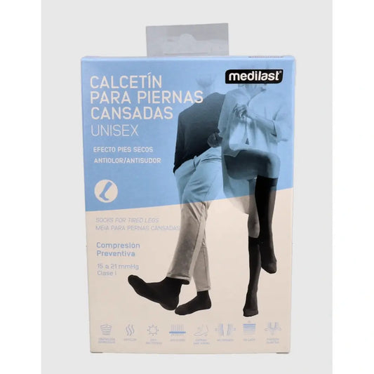 Medilast Calzino Comfort Nero Taglia Piccola