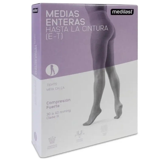 Medilast Strong Comp Collant nero T/3