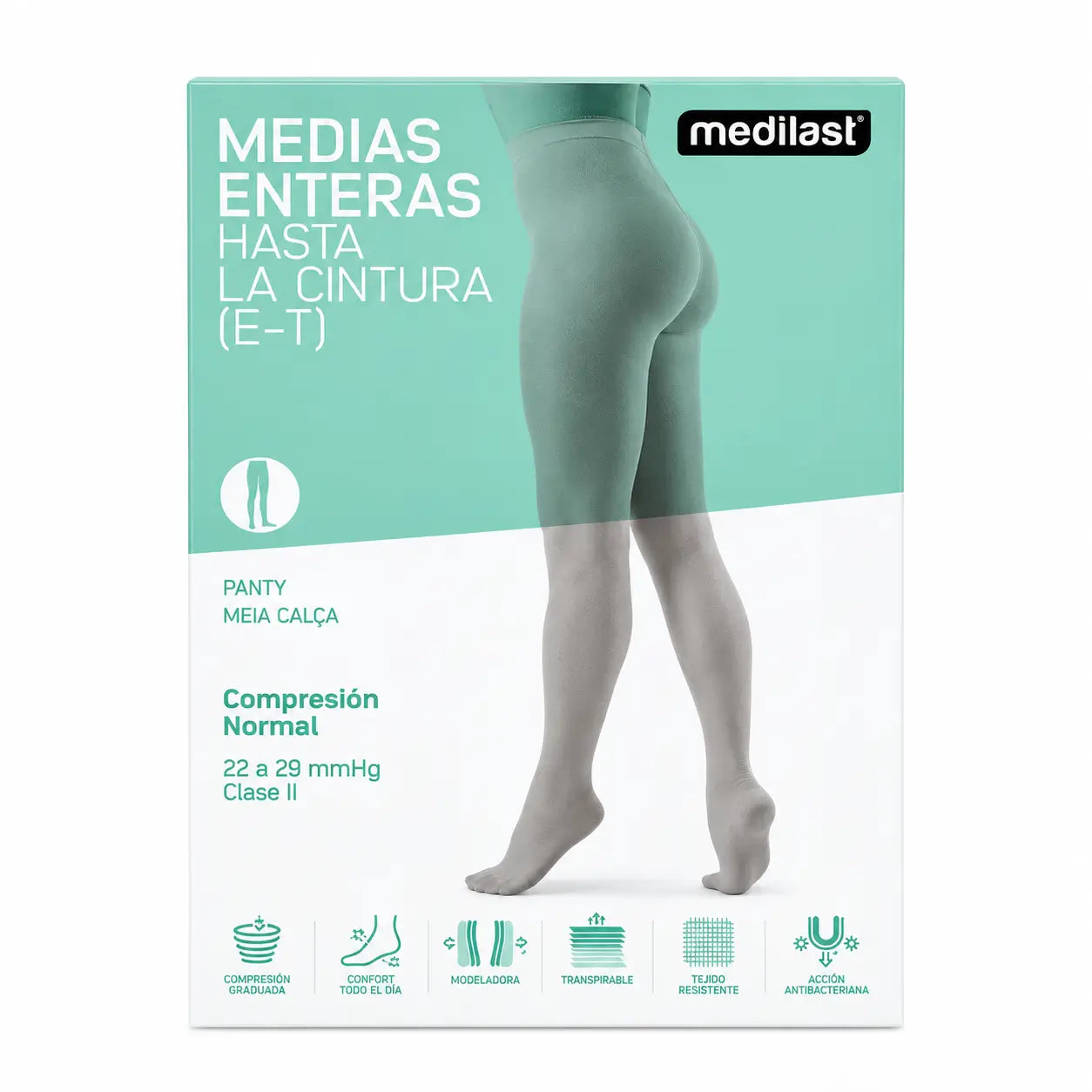 Medilast Panty Normal R/101 T/Extr Nero