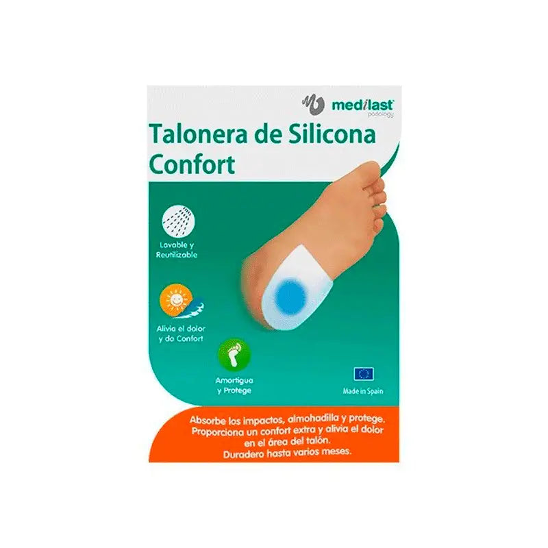 Medilast Comfort Gel Heel Pad T/Large