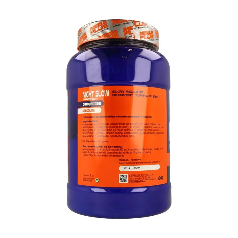 Mega Plus Night Slow Protein Competition Gusto Cioccolato 1Kg