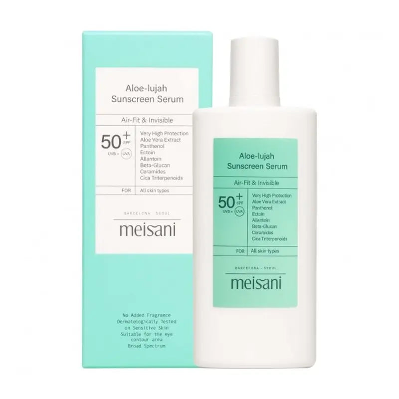 Meisani Aloe-Lujah Siero di protezione solare Spf50+ , 50 ml